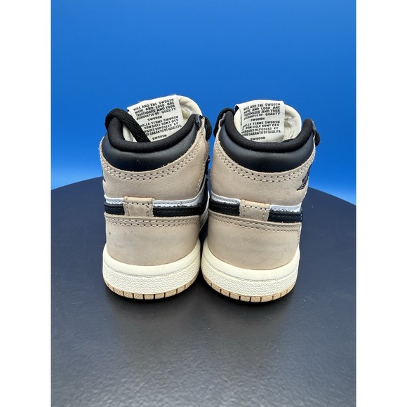 Air Jordan AJ1 Retro High OG TD Toddler Size 5C Latte Sneakers Shoes FD2598-021